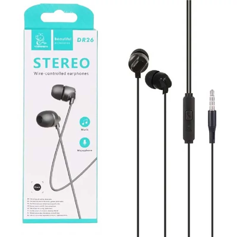 هندزفری با سیم وی دنمن DR26