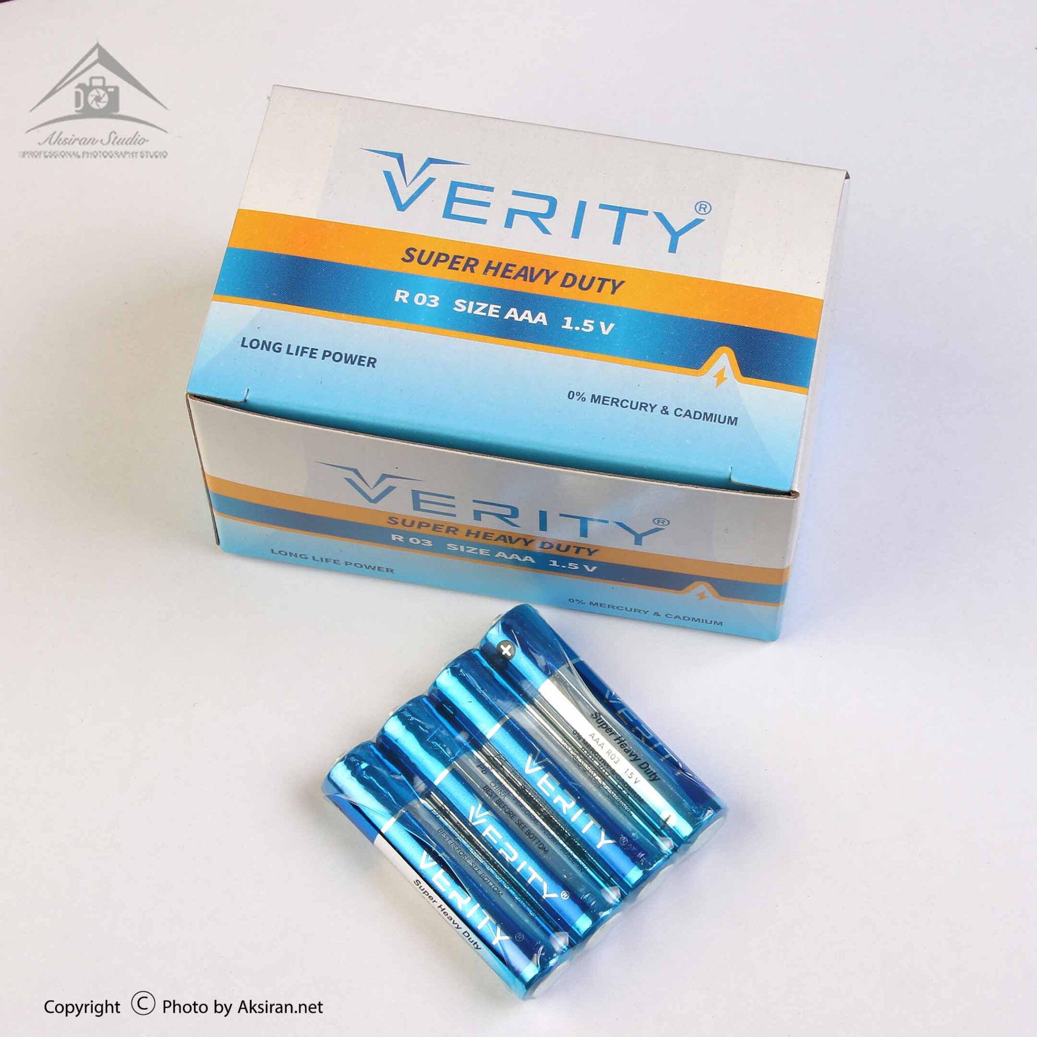 باتری نیم قلمی شیرینگ verity