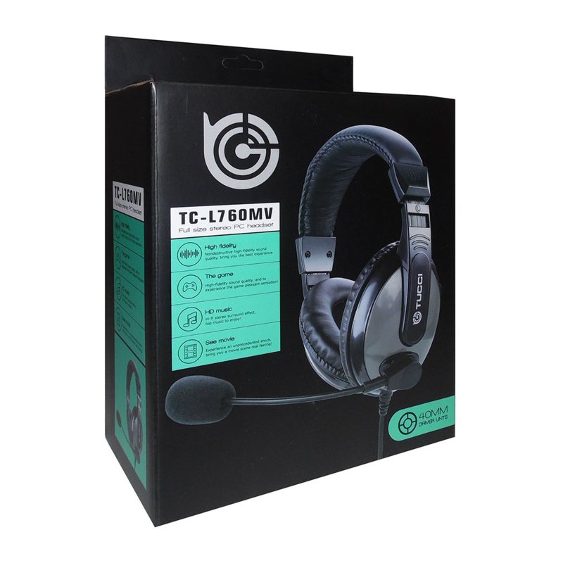 هدفون سیم دار tuccl l760