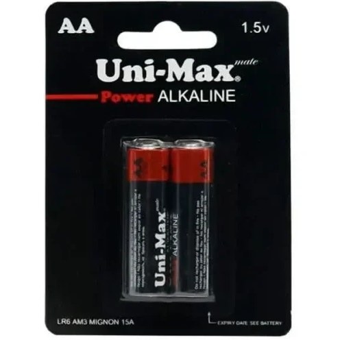 باتری قلمی آلکالاین uni max